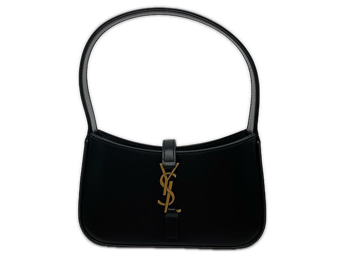 Borsa in pelle di vitello Yves Saint Laurent Nero