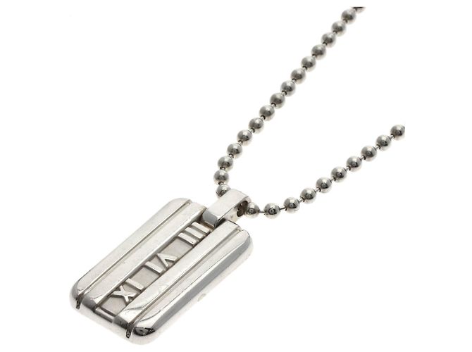 Tiffany & Co. Atlas Tag Halskette