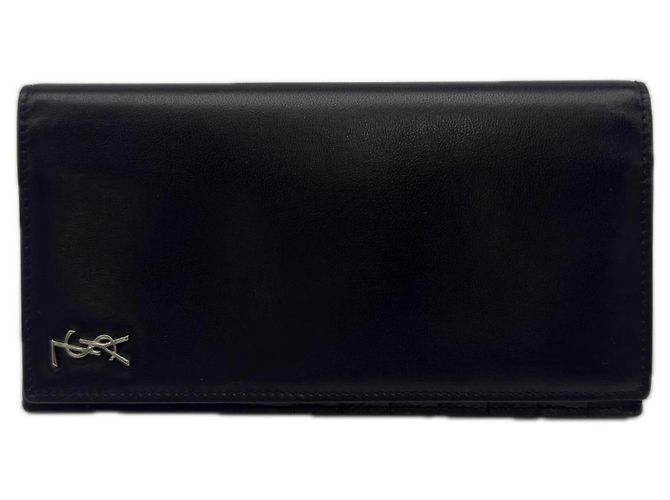 Cartera Continental Tiny Cassandra Yves Saint Laurent Negro