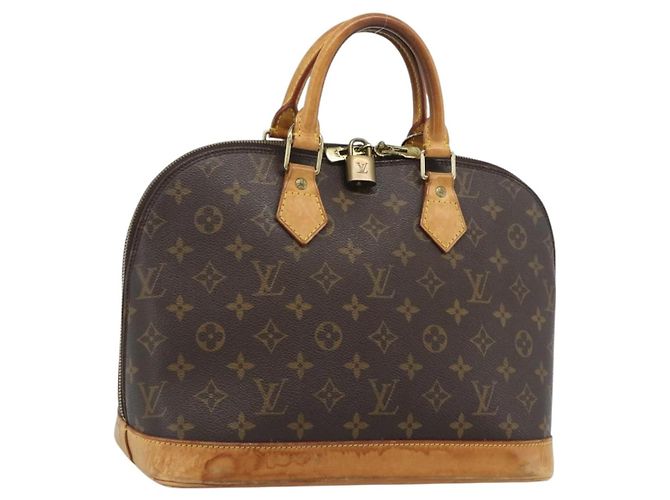 LOUIS VUITTON Bolsa Monogram Alma M51130 LV Auth ep14946 Monograma