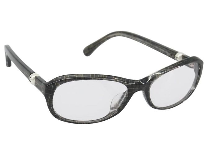 Occhiali da sole CHANEL in plastica Marrone CC Auth bs35741