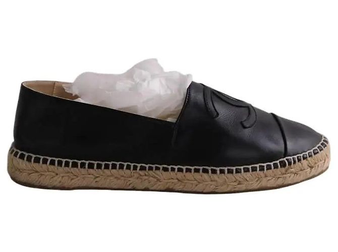 Chanel Black espadrilles
