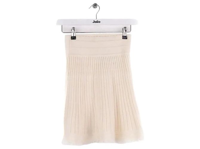 Autre Marque Minifalda blanca Blanco