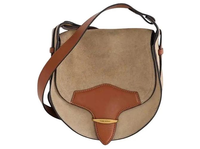 Isabel Marant Borsa a tracolla Botsy kaki Cachi