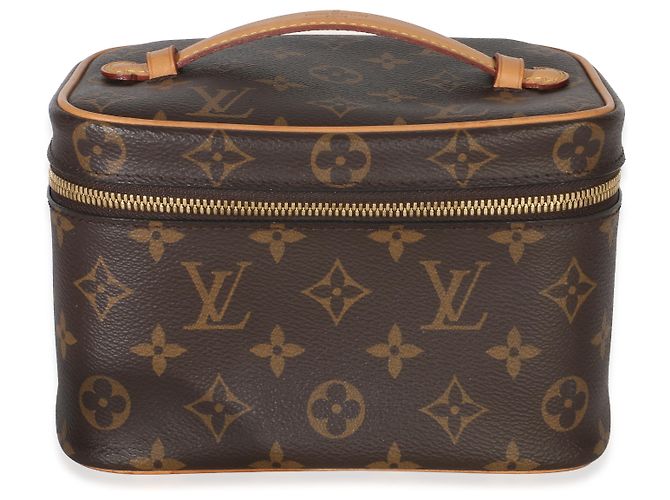 Louis Vuitton Monogram Canvas Nice Mini Vanity Marrom