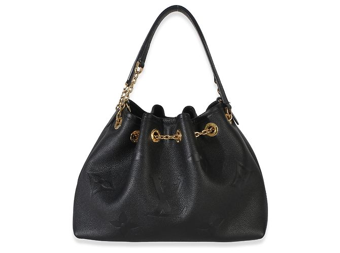 Conjunto Louis Vuitton Black Monogram Giant Empreinte LV Preto