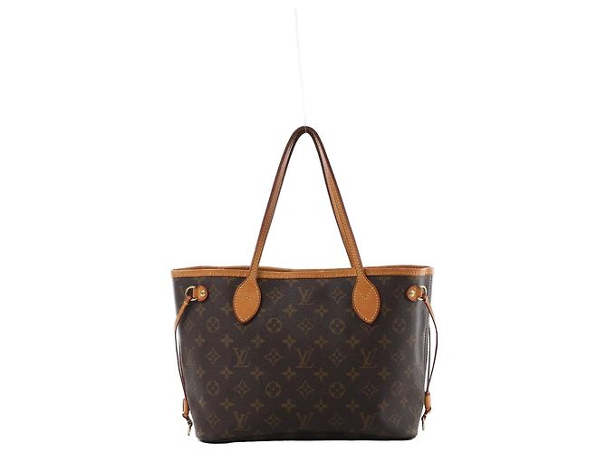 Borsa a tracolla Louis Vuitton Neverfull PM Monogram Canvas Marrone M40155