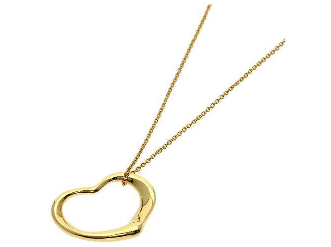 Elsa Peretti Collar Open Heart de Tiffany & Co. en oro amarillo de 18K