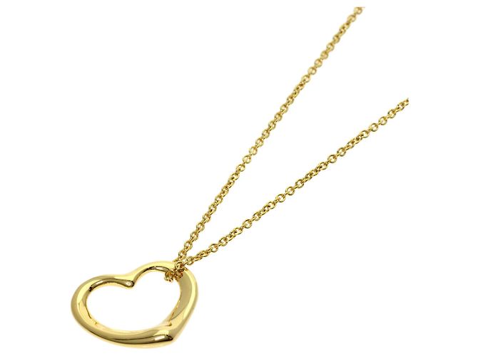 Elsa Peretti Collar Open Heart de Tiffany & Co. en oro amarillo de 18K
