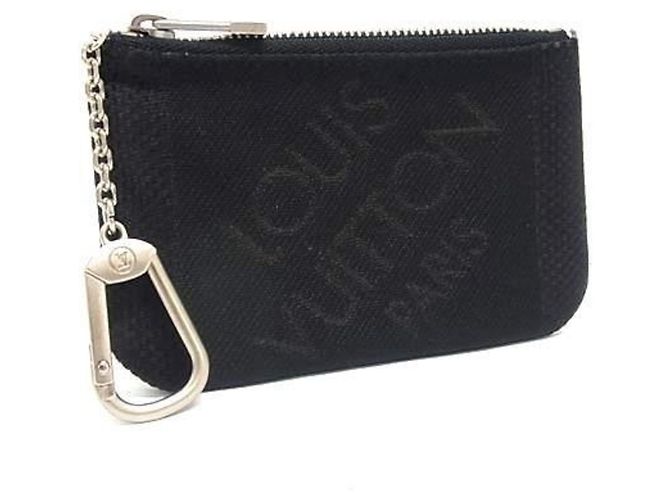 Portafoglio monete Louis Vuitton Damier Geant Nero
