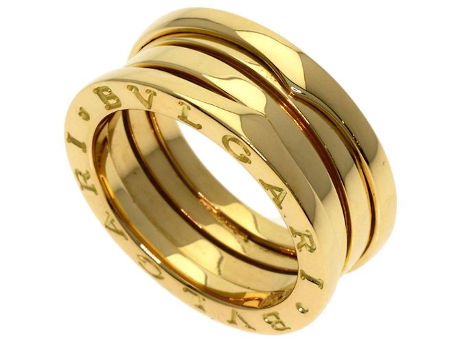 Bulgari Anillo de banda Bvlgari B-zero1 en oro amarillo