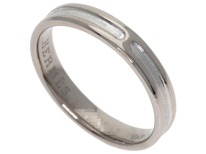Ring Hermès Anillo Ariane Hermes en oro blanco de 18K 