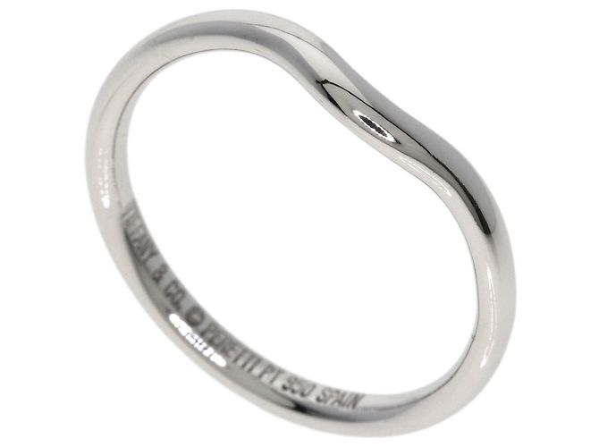 Tiffany & Co. Geschwungener Ring aus Platin