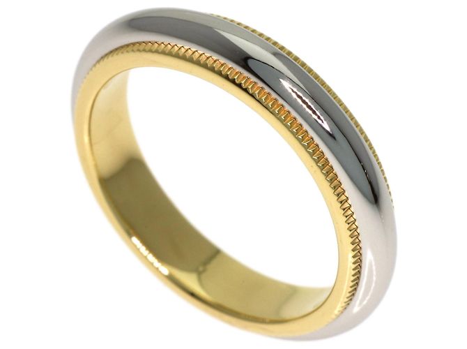 Anello a fascia Milgrain Tiffany & Co.