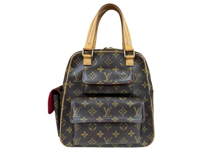 Sac à main Louis Vuitton Excentricite Monogram Marron