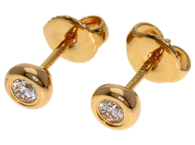 Elsa Peretti Pendientes Tiffany & Co. By the Yard de diamante