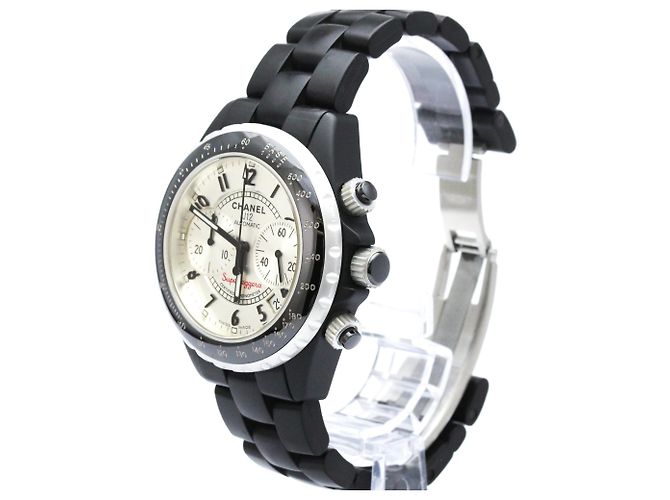 Chanel J12 Chronograph Automatic Ceramic and Stainless Steel 41