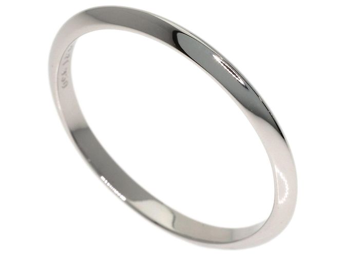 Tiffany & Co. Knife Edge Band Ring aus Platin