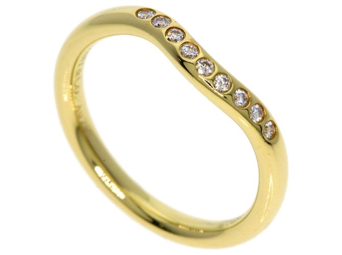 Tiffany & Co. Curved Band Diamond Ring