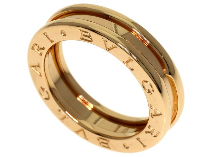Bulgari Anel Bvlgari B-zero1 em ouro rosa 18K
