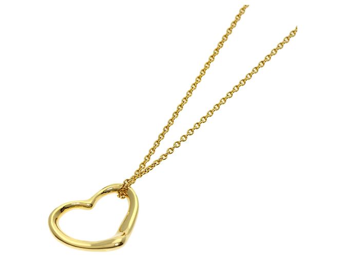 Elsa Peretti Collar Open Heart de Tiffany & Co. en oro amarillo de 18K