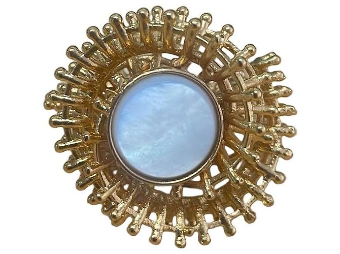 Autre Marque Dilip Jindal - Bijoux Couture - Anillo Nacré