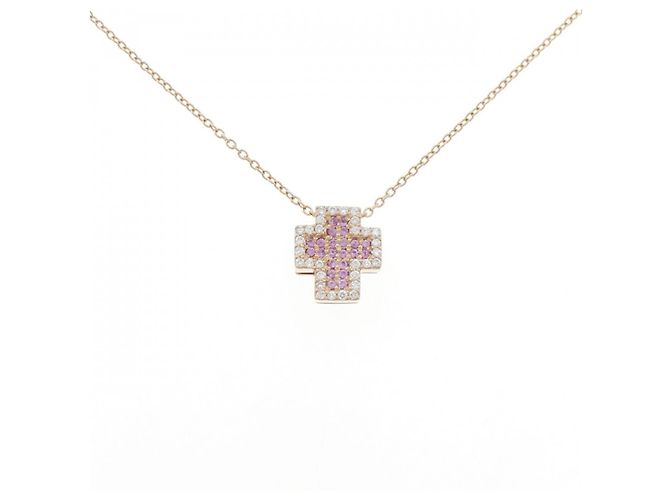 Autre Marque Collar Ponte Vecchio Palpito Au750 Dorado