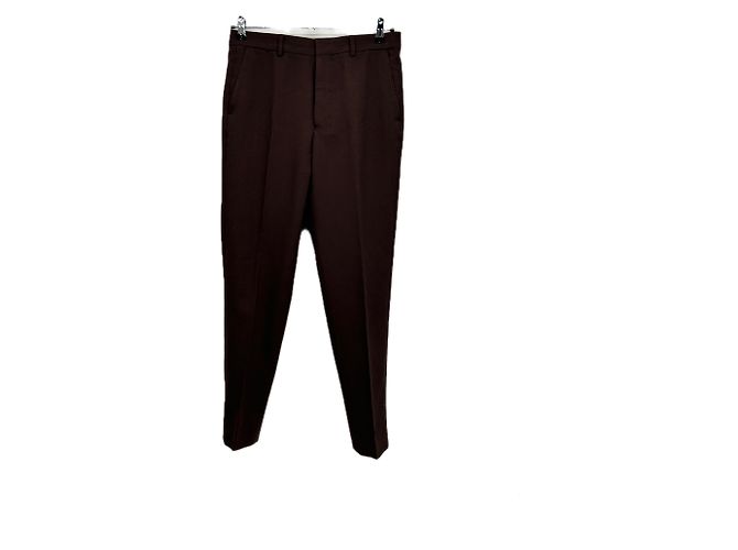 Ami Brown Wool Pants