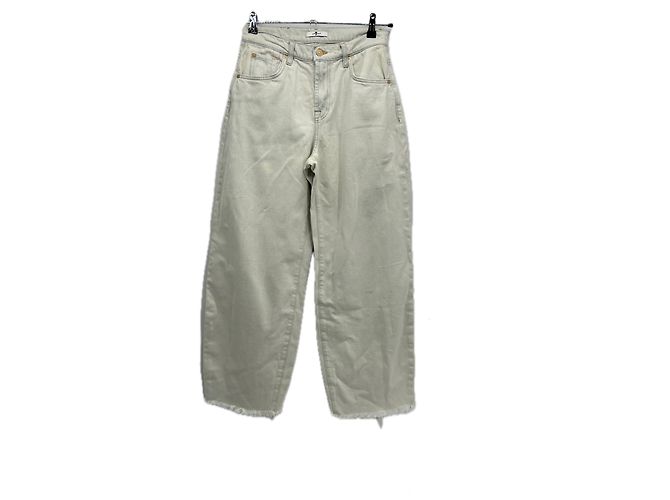 Vaqueros 7 For All Mankind de algodón azul Talla 26