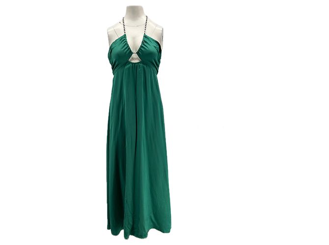 Vestido Sessun verde de viscosa S