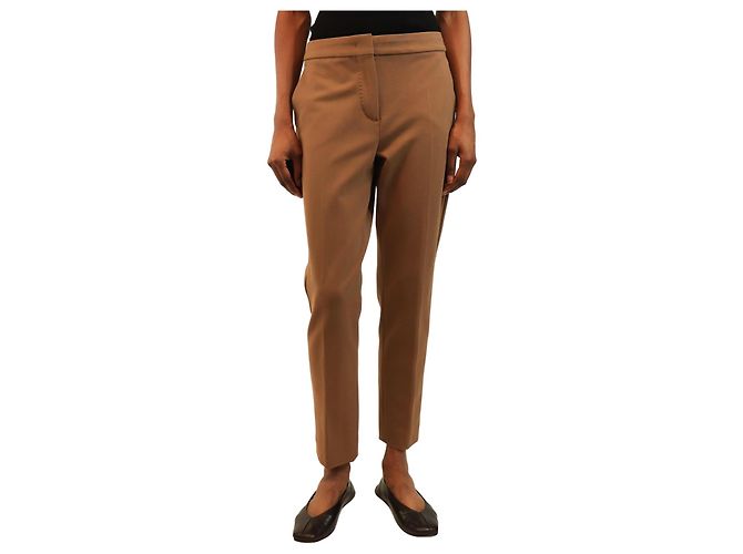 Max Mara Braune Zigarettenhose - Größe UK 10
