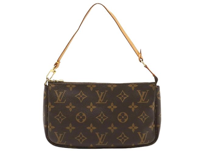 Louis Vuitton Sac pochette Monogram vintage marron 2000