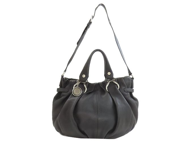 Céline Celine Pillow 2-Way Handtasche Schwarz
