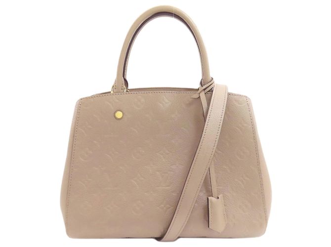 Bolsa Louis Vuitton Montaigne MM Taupe