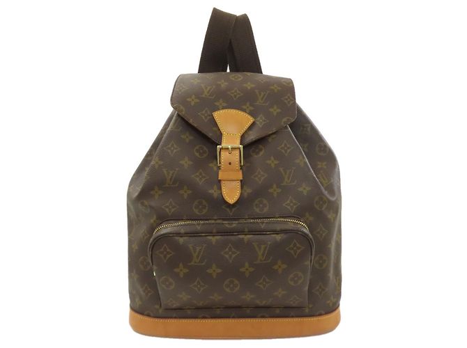 Louis Vuitton Montsouris GM Rucksack Monogramm