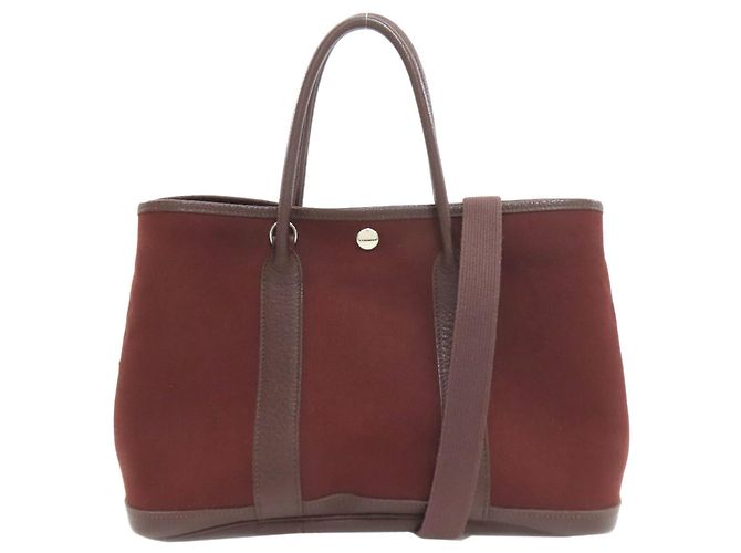 Hermès Bolsa Hermes Garden Party TPM Marrom