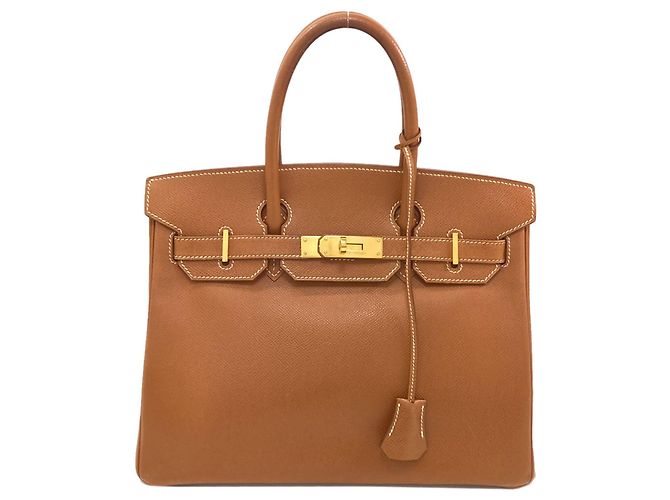 Hermès Sac à main Hermes Birkin 30 Gold Doré