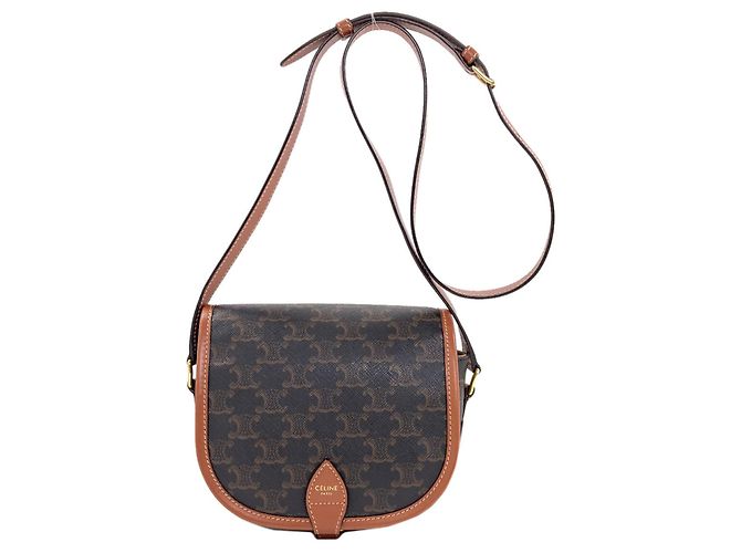 Céline Borsa a Spalla Celine Triomphe Marrone 