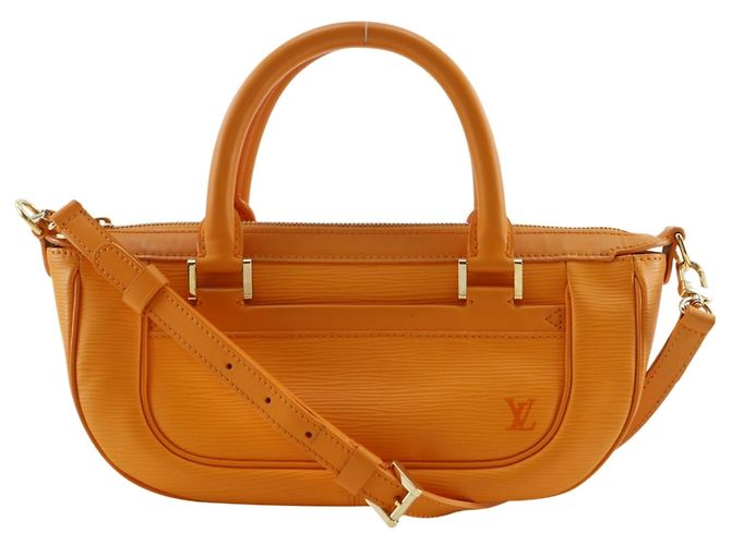 Borsa Louis Vuitton Danura PM Arancione Grigio