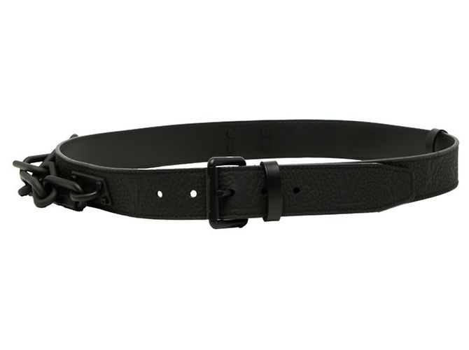 Louis Vuitton Monogram Taurillon Signature Belt Black