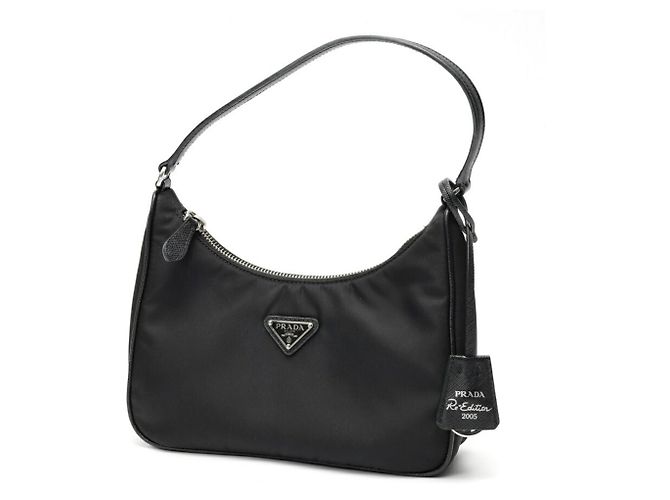 Borsa a tracolla Prada Re-Edition 2005 Re-Nylon Nero