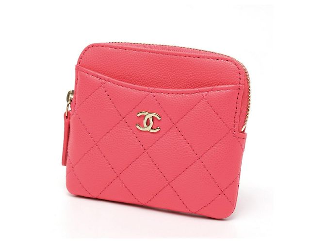 Monedero Chanel Matelassé Rosa