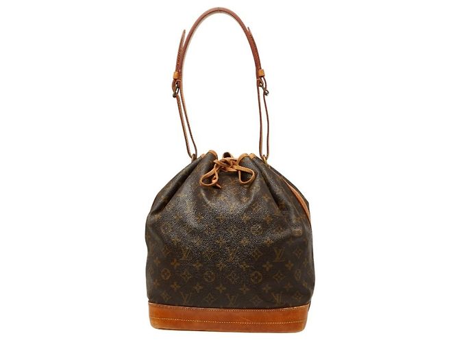 Sac à épaule Louis Vuitton Monogram Noe Marron