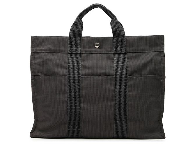 Hermès Borsa Tote Hermes Herline MM Marrone