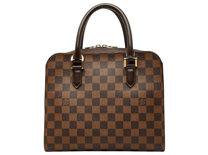 Sac à main Louis Vuitton Damier Triana Marron