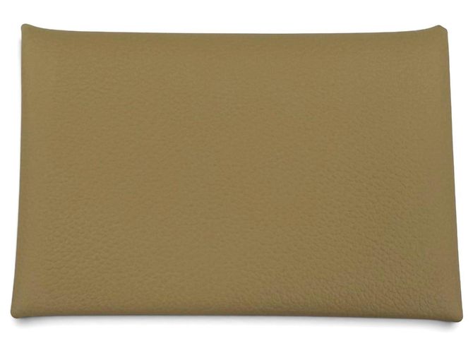 Hermès Hermes Calvi Evercolor Trench Card Case