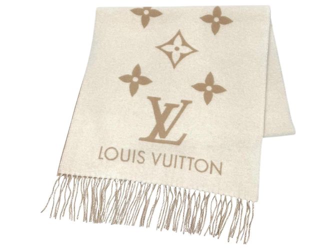Louis Vuitton Kaschmir-Stola in Beige