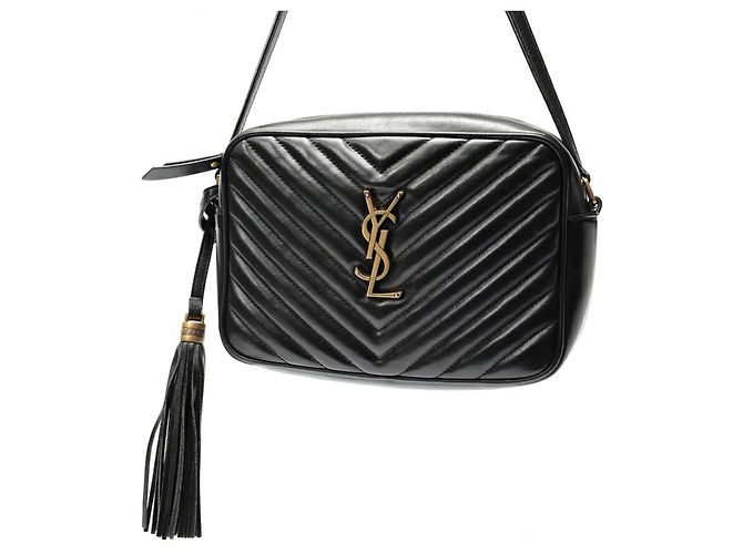 Borsa a tracolla Saint Laurent Lou Camera Bag Nero