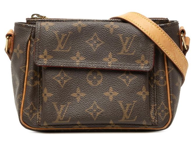 Bolsa de Ombro Louis Vuitton Monogram Vivacite PM Marrom