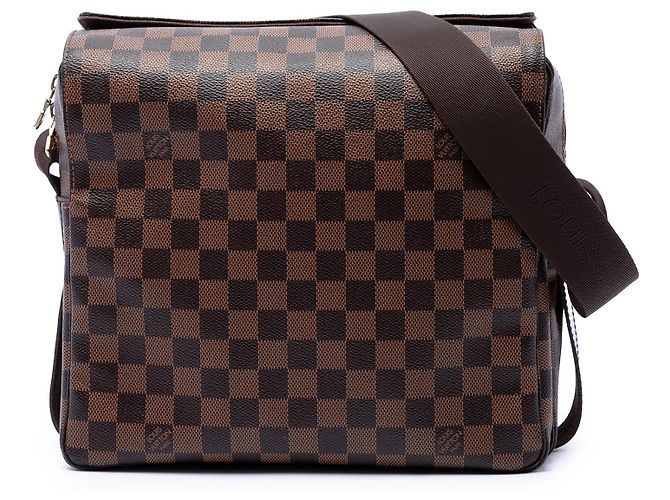 Louis Vuitton Marrom Damier Ebene Naviglio